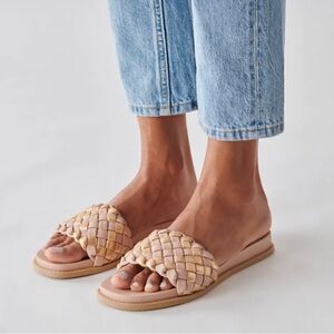 EUC DOLCE VITA grazie sandal in natural multi size 9